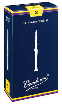Vandoren classic B klarint nd 1 1/2 (10 db.)